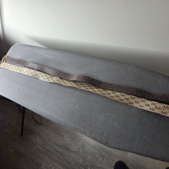 2-Pack - Women's Michael Kors Belts XL 44" Leather Black & Brown -Fair Condition - Picture 6 of 8